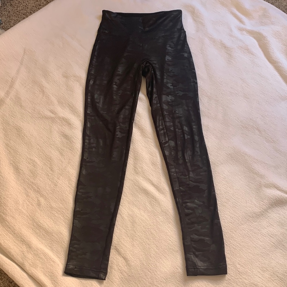 Black Camouflage Leggings